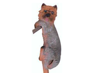 Hanging Dog Figure Statue Sculpture Garden Decoration 24cm Figures Statues Sculptures